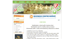 Desktop Screenshot of lasiesta-kosice.sk